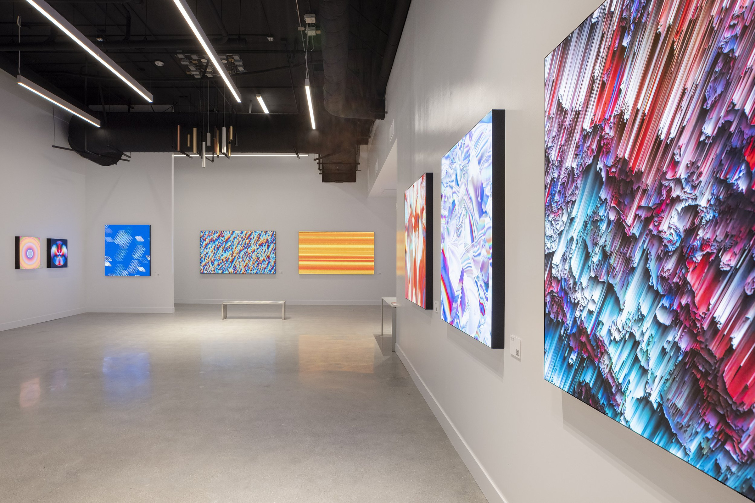 Installation view, Color :: Field, Vellum LA, 2021