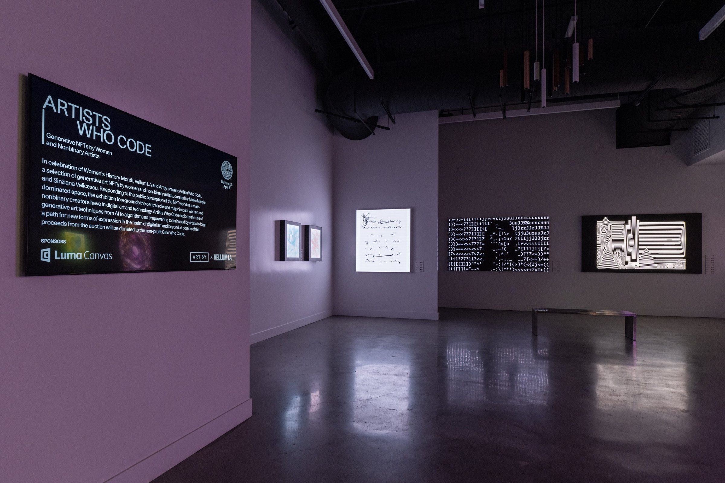 Artists Who Code, installation views 14 of 15