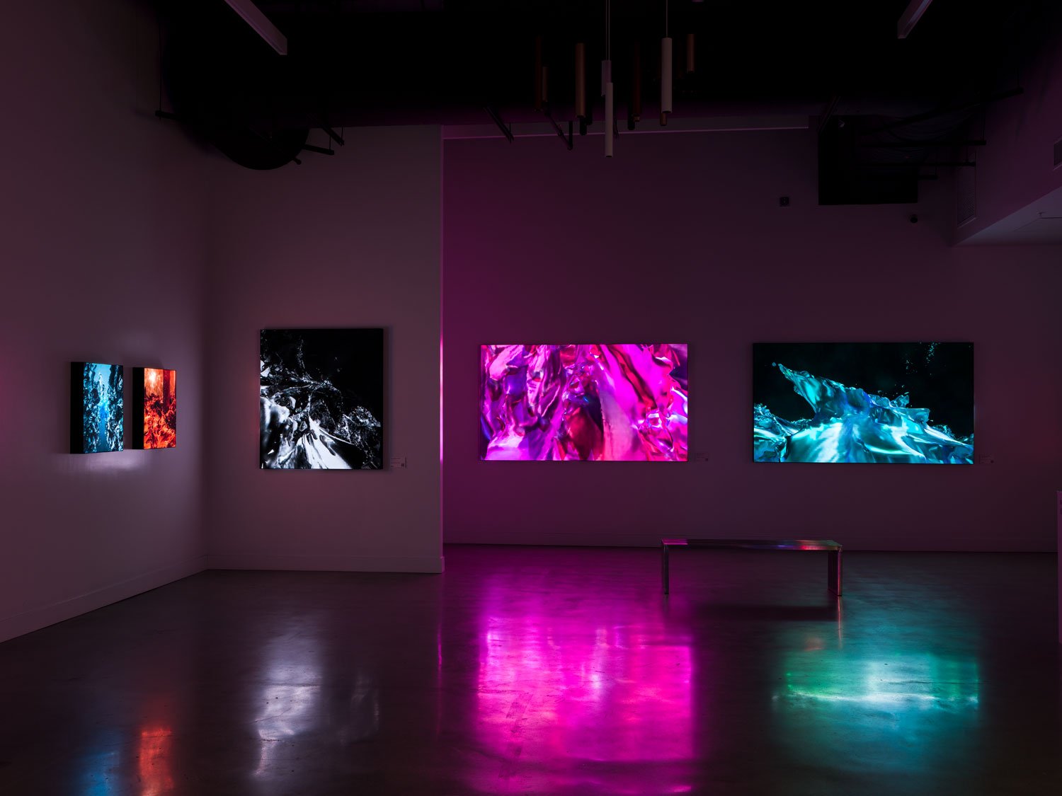 Slipstream: Table of Contents, installation views 1 of 5