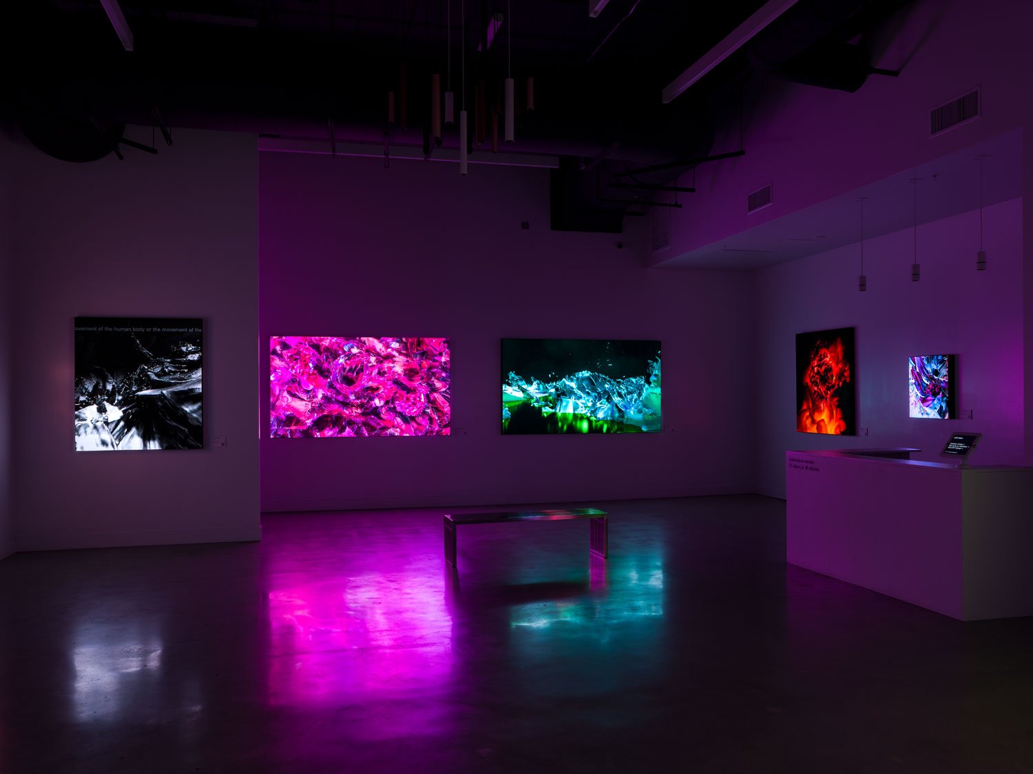 Slipstream: Table of Contents, installation views 2 of 5