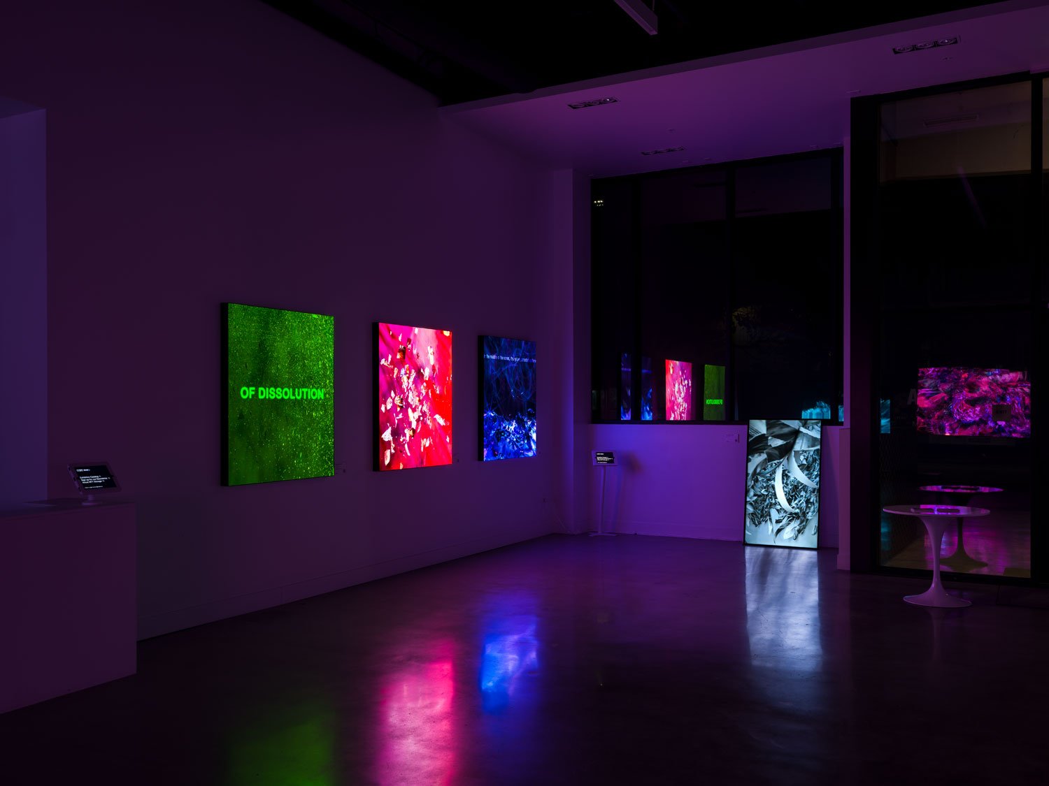 Slipstream: Table of Contents, installation views 5 of 5